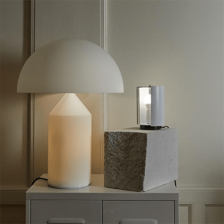 lampe-atollo-oluce-verre-opalin